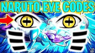 ⭐SHINOBI LIFE 2 NARUTO CUSTOM EYE CODES⭐