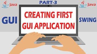 3 - Creating First GUI App - Adding JFrame Form - Window Based Apps Java - Hindi  Urdu
