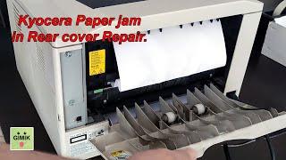 FS-1120D P2035d Paper jam in rear cover Repair