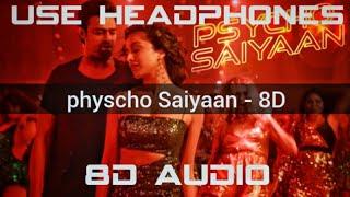 Psycho Saiyaan 8D  Saaho Telugu  Prabhas Shraddha Kapoor  Tanishk BagchiDhvani Bhanushali