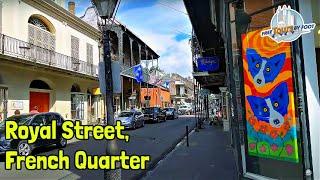 Walk on Royal Street in the French Quarter New Orleans Free Tours by Foot