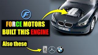 FORCE Motors The BMW and MERCEDES-Benz Engine makers KNOW HOW? V6 V10 and V12s. हिन्दी