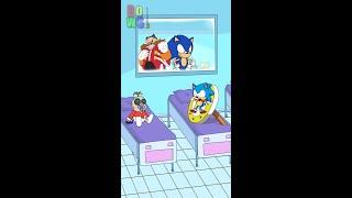 Baby Sonic Vs Dr Babble Four Bowser12345 #sonic #drbabble #sonicprime #shorts