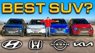 I Test Drove the Kia Sportage v Hyundai Tucson v Nissan Qashqai v Honda HR-V