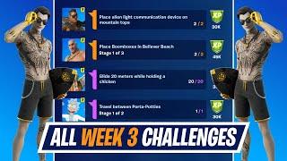 All Week 3 Epic and Legendary Quest Challenges Guide in Fortnite Chapter 2 Season 7