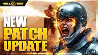 Helldivers 2 New Update Patch Notes Are Finally Here