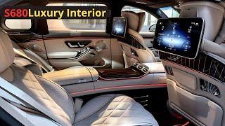 2025 Mercedes Maybach S680 Review - Luxurious Interior and Stunning Exterior