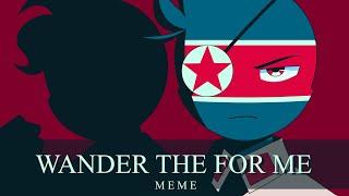 WANDER THE FOR ME  Countryhumans AM  The History of Korean War