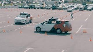 Yandex Self-Driving Car test drives for visitors of Moscow Automobile Salon