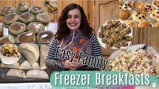 BREAKFAST FREEZER MEAL PREP  Once a Month