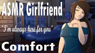 ASMR Girlfriend Comforts you after a bad day Comfort Cuddles Reassurance Roleplay