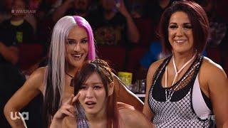 Wwe Raw Alexa Bliss vs Asuka Bayley Iyo & Dakota attack  August 1 2022