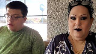 Bbw Trannys and Son go to IHOP and Walgreens