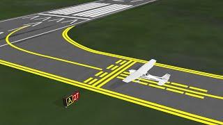 Airport taxiway signs and markings - Sportys Private Pilot Flight Training Tips