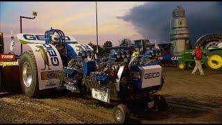 Super Modified Tractors & Lt-Lim Pro Stocks pulling in Greenville OH - 2014 Pro Pulling League