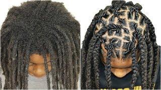 1 YEAR OF NEW GROWTH HAIR RETWIST  With No Clips *Must See* Transformation