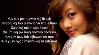 HD Kristine Xiong Lub Sijhawm with Lyrics