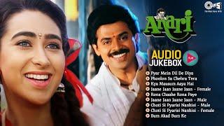 Anari Movie All Songs  Venkatesh & Karisma Kapoor  Bollywood 1993 Old Movie Songs  Audio Jukebox