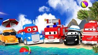 Car City hat Ferien  Die Sommer Folgen   Tom Carl Mat und Troy am Strand  