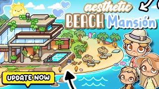 FREE AESTHETIC BEACH MANSION MAKER️NEW UPDATE AVATAR WORLD House Ideas House Design  Makeover