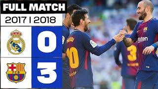 Real Madrid vs FC Barcelona 0-3 Matchday 17 20172018 - FULL MATCH