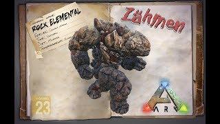 ARK‬ Survival Evolved GUIDEDeutsch ** Rock Elemental - Steingolem zähmen **