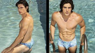 Mens Sexy Swimwear 2022  The Blue Lagoon Collection From Body Aware