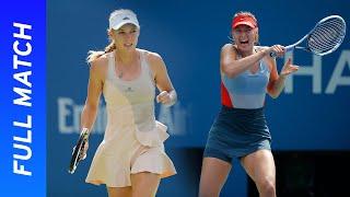 Maria Sharapova vs Caroline Wozniacki Full Match  US Open 2014 Round Four