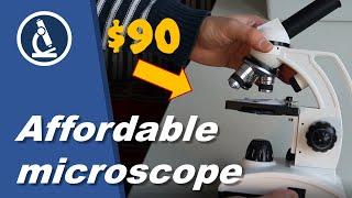  076 - What is one of the CHEAPEST USABLE microscopes? A review  amateur science microscope