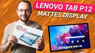 Lenovo Tab P12 mit mattem Papier-Display im Unboxing & Hands On