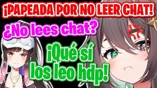 Meica es papeada por Hana por no leer chat【Meica05】