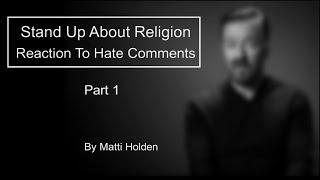 Reacting To Hate Comments on Stand Up About Religion - Part 1