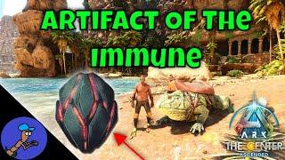 How To Get Artifact Of the Immune On The Center map Ark Survival Ascended