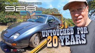 Electric Porsche 928 project   I bought a BARN FIND donor car  Ep.1