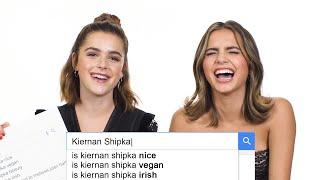 Kiernan Shipka & Isabela Merced Answer the Webs Most Searched Questions  WIRED