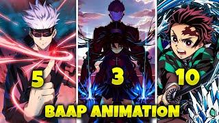 Top 10 Anime With God Level AnimationHINDI