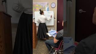 Teacher finally figures out how to get to her students #shorts