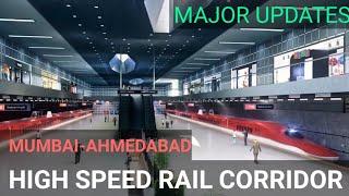 MUMBAI AHMEDABAD BULLET TRAIN  MAJOR UPDATES  WORK STARTED  EMERGING INDIA  NHSRCL