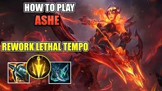 LETHAL TEMPO IS BACK AND BROKEN  ASHE FULL ATTACK SPEED SEASON 14