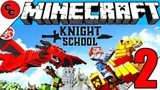 Minecraft  KNIGHT SCHOOL lets play Ep2 Help plz 