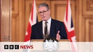 UK Prime Minister Keir Starmer says tough decisions to come in first news conference  BBC News