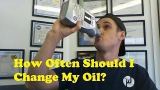 How often should I change my oil?