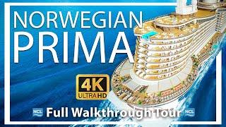 Norwegian Prima  Full Walkthrough Ship Tour & Review  Wonderful New Ship  Full HD