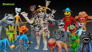 NEW ALL ZOONOMALY MONSTERS FAMILY with clay