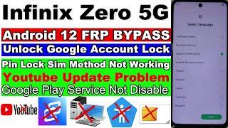 Infinix Zero 5G FRP Bypass Android 12 Without Pc  infinix Zero Google Account Lock Remove 2024