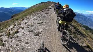 Pila ridge line  Aosta MTB