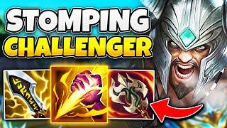 Rank 1 Tryndamere Tests JUNGLE TRYND in CHALLENGER...