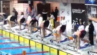 אנדראה מורז - שיא מדהים ב-100 מטר חופשי באליפות ישראל 2014 - Andrea Moraz