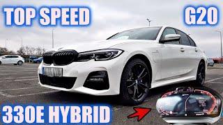 BMW 330e  292HP  2020  POV & Acceleration 0-100 100-200  Drag