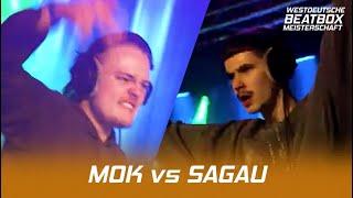 M.O.K vs. SAGAU  12 LOOPSTATION FINAL  West German Beatbox Championship 2023